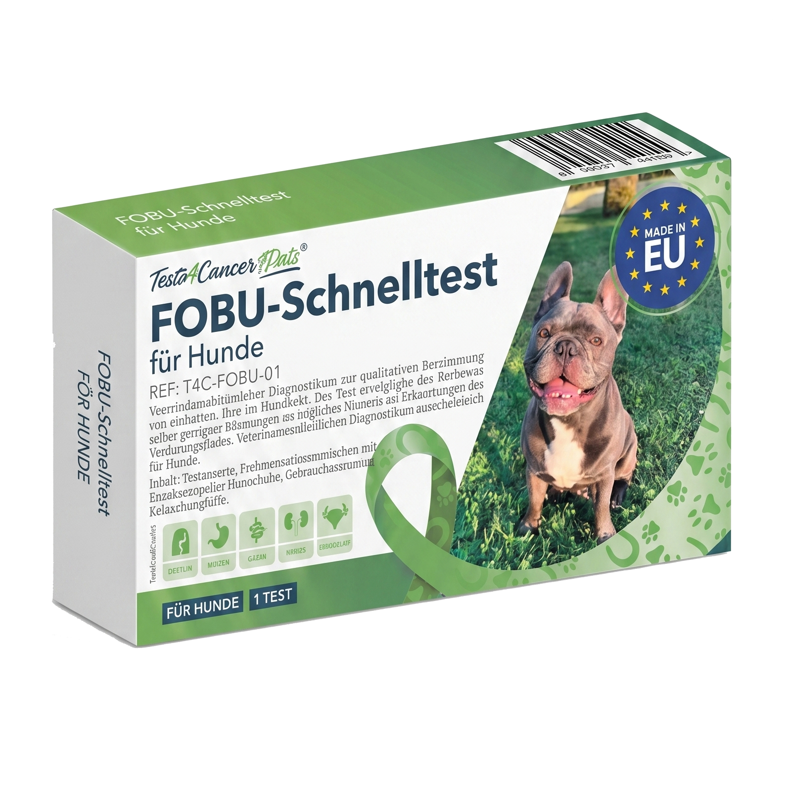 FOBU rapid test for dogs (packaging)
